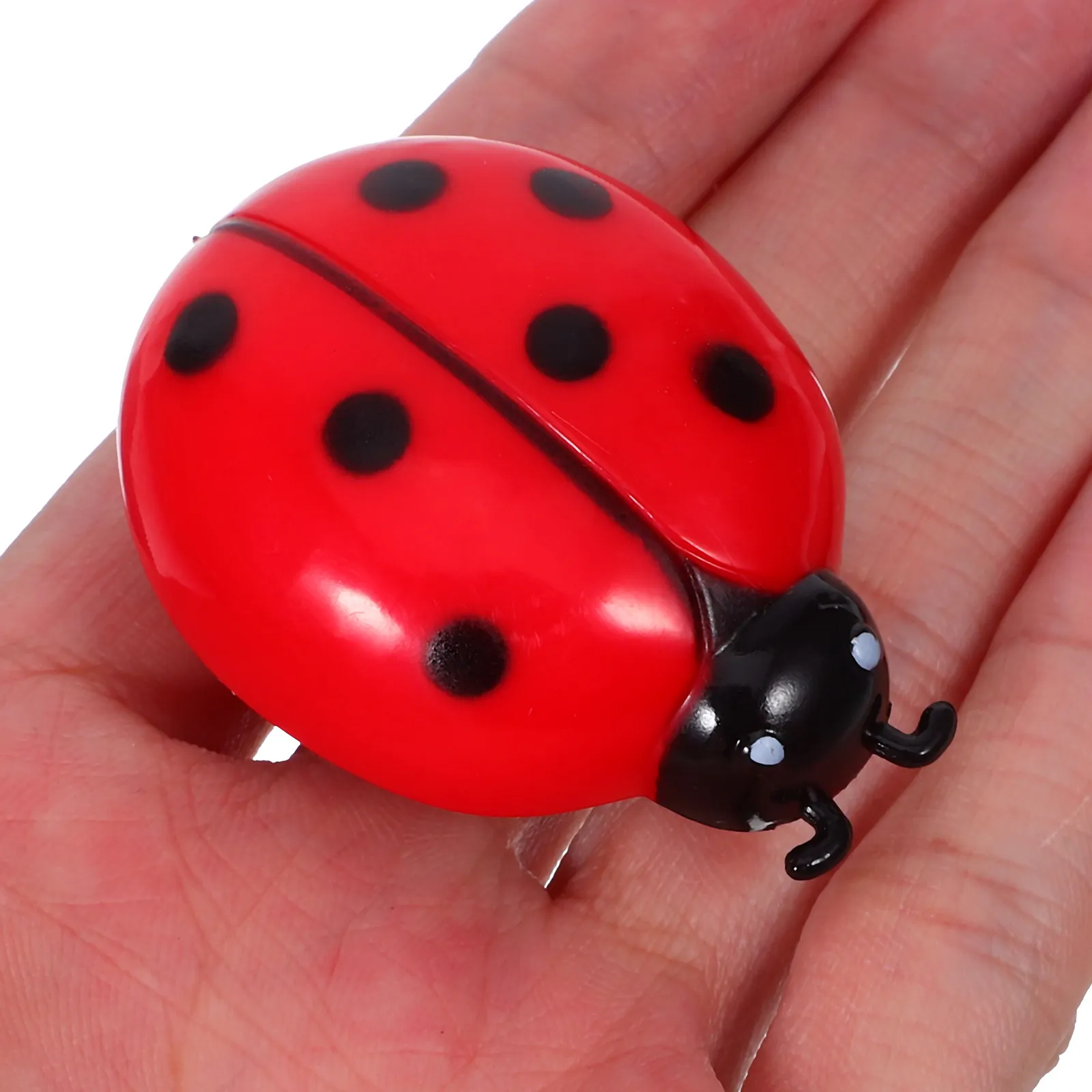 

4Pcs Electric Simulation Moving Bug Auto Walking Interactive Pet Teaser Mini with Button Small Crawling Bug for Cats