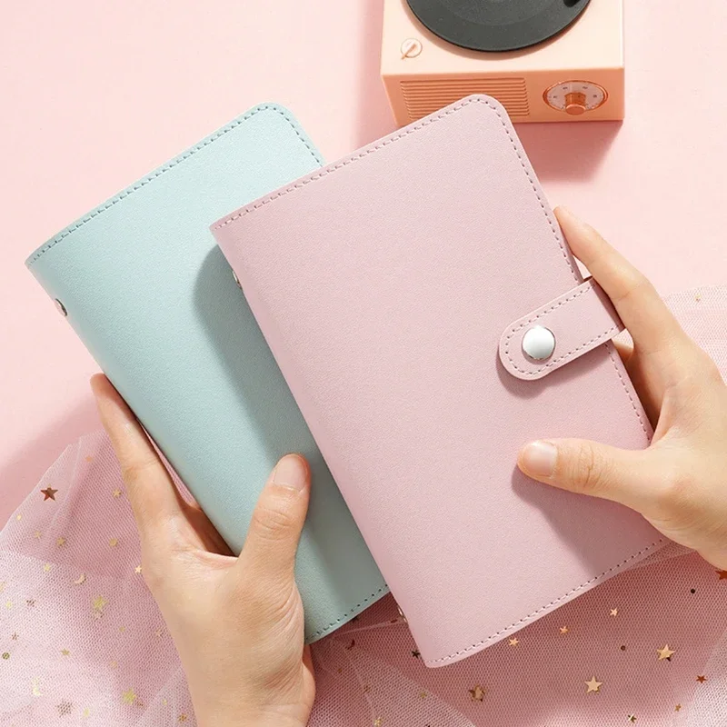 

New Pockets Cash Collect Book Savings Money Banknote Album 100 Envelopes Money Saving Reusable Money Saving Organizer Notebook