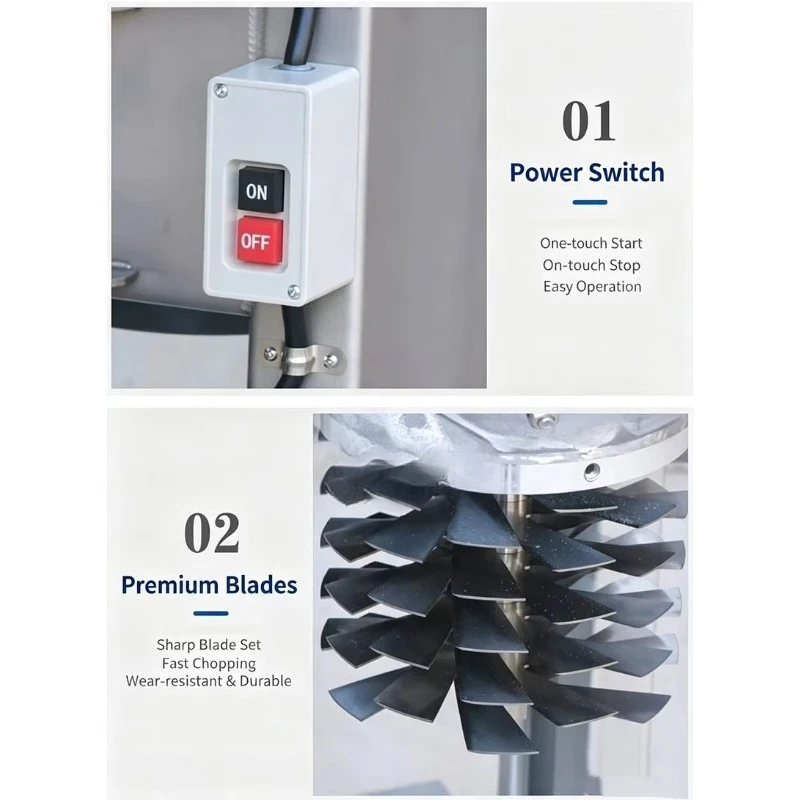 High Speed Commercial Food Mashing Equipment Wide Material Compatibility 400kg/h Stainless Steel Vegetable Grinding Machine