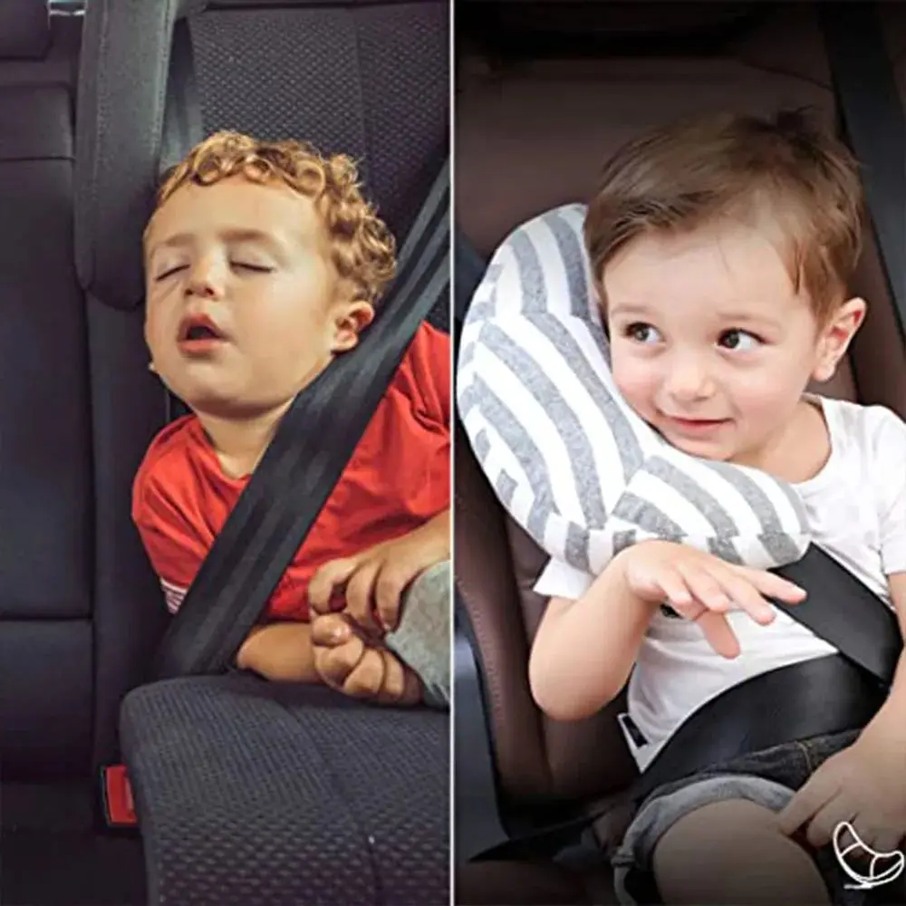 Children Car Pillow Neck Support Headrest Cushion Pad Baby Car Safety Seat Belts Sleeping Pillow Kids Shoulder Safety Headband