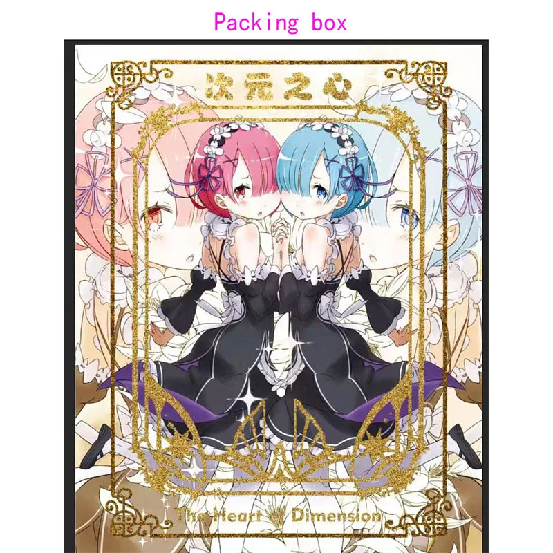 Anime Goddess Story DIY ACG Sexy Card Collectible Card ZR The Heart of Dimension Christmas Birthday Gift New packaging