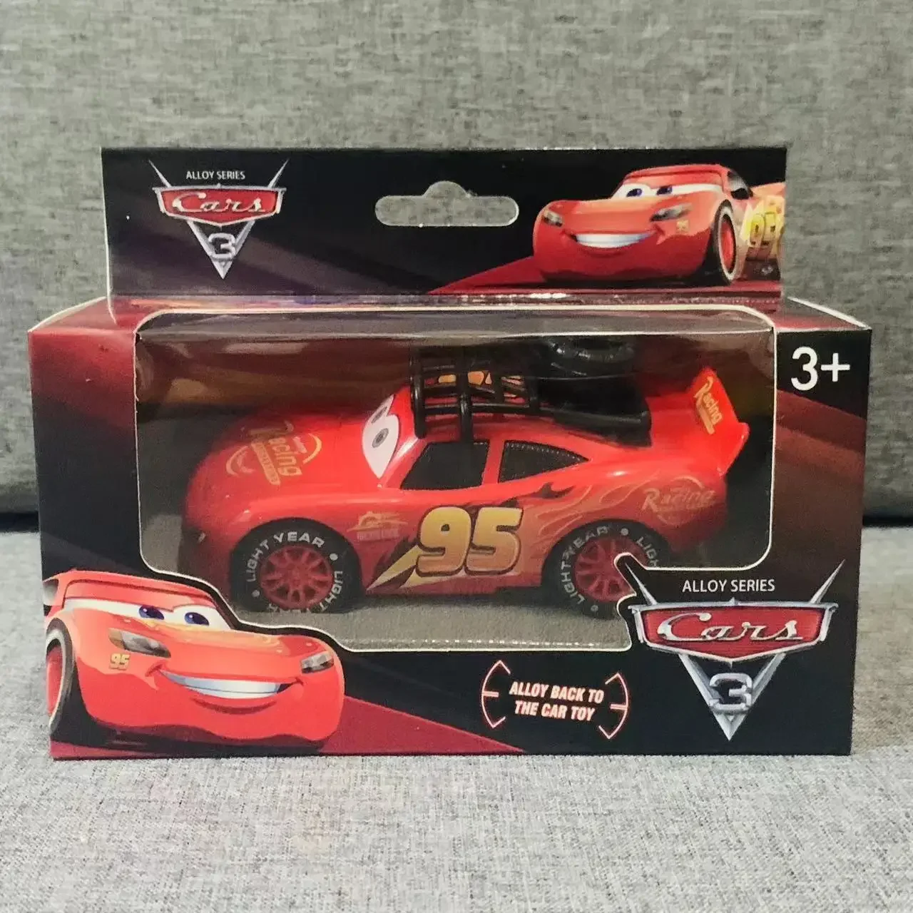 Disney Pixar Cars 3 Electric Toy Car Lightning Mcqueen Four Channel Cross-country Remote Control Car Model Toys For Children Gif