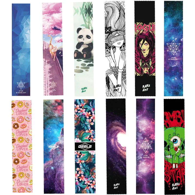 122cm deskorolka Thick Skateboard Longboard Griptape Deck Sandpaper Grip Tape Sticker Long Board griptape skateboard