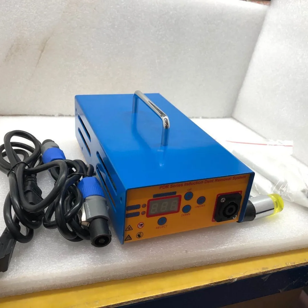 Electromagnetic Induction Sheet Metal Dent Repair Tool for Hail Damage and Surface Imperfection Leveling and Restoration