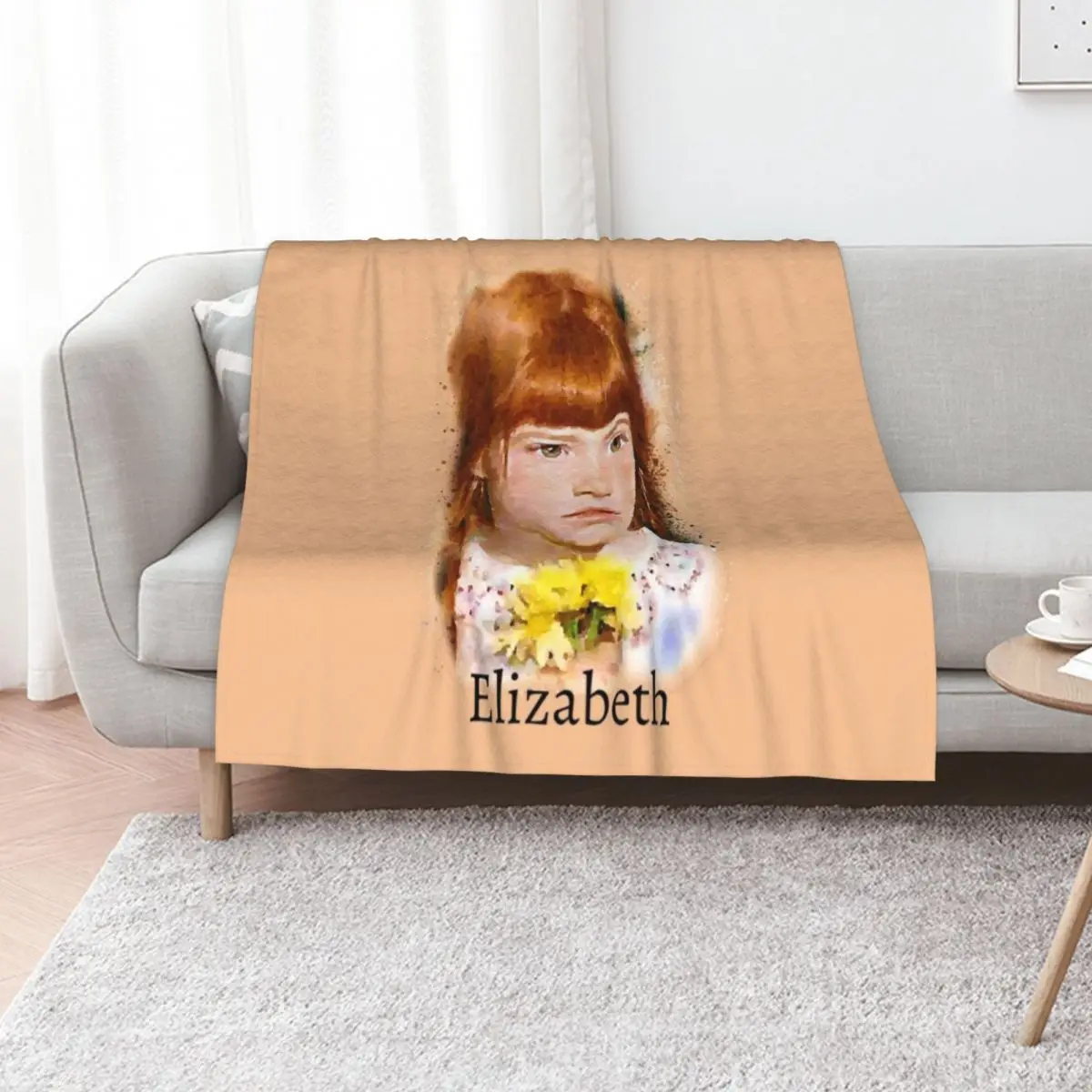Elizabeth Walton Throw Blanket Blankets For Sofas for sofa Luxury Throw Multi-Purpose Luxury Brand for babies Blankets