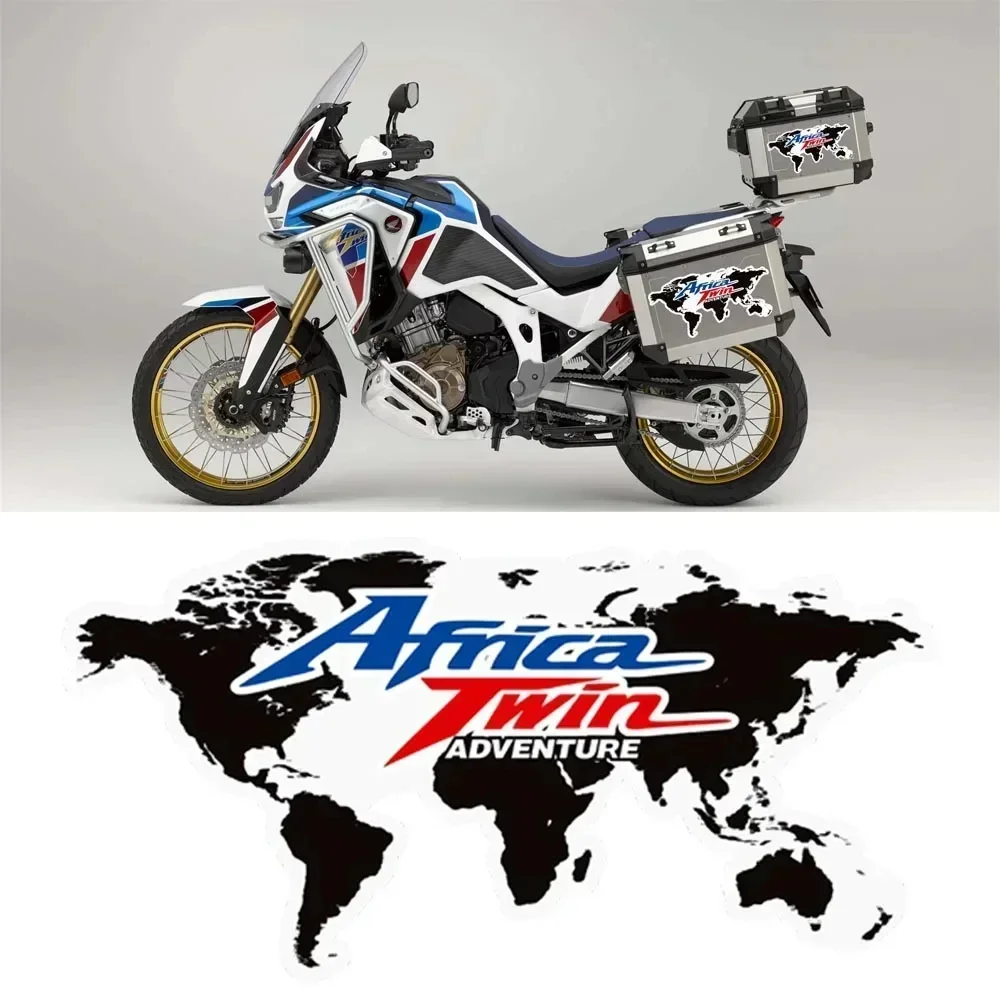 Africa Twin Crf1000l Crf 1000 1100 L Crf1100l for Honda Trunk Luggage Cases Tank Pad Protector Adventure Sports Decals Kit