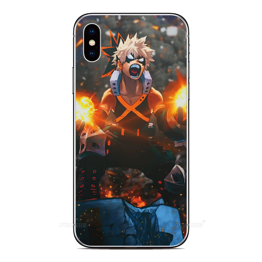 Bakugo Anime Phone Case For ZTE Blade A54 A34 A73 A53 A72 A71 A51 V50 V41 Smart V30 V40 Vita Axon 30 Ultra 50 Lite 40 Pro Cover