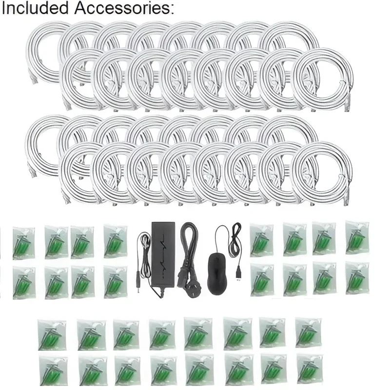 32CH 8MP H.265 POE IPドーム型ネットワークカメラシステム アクティブ抑止機能付きCCTV 4K NVRキット 屋内外対応 OEM音声セキュリティ監視IP