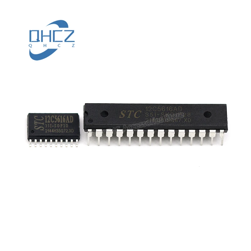 1PCS MCU STC12C5616AD-35I-SOP20 STC12C5616AD-35I-SKDIP28 New and Original Integrated circuit IC chip In Stock