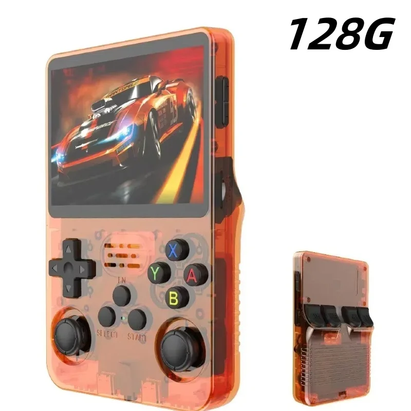 ARKOS 100% originele R36S retro draagbare gameconsole 3,5 '' IPS, 15000+ games, Linux draagbare zakspeler, terug naar schoolgeschenken