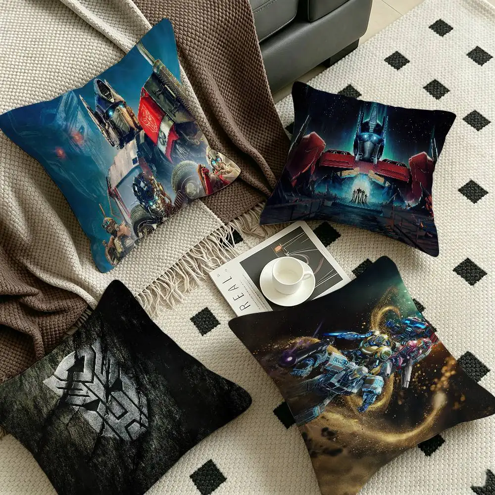 Cool Movie T-Transformers 45*45cm Cushion Cover Pillow Cover Decor Pillowcase Home Pillowcase for Couch Pillow