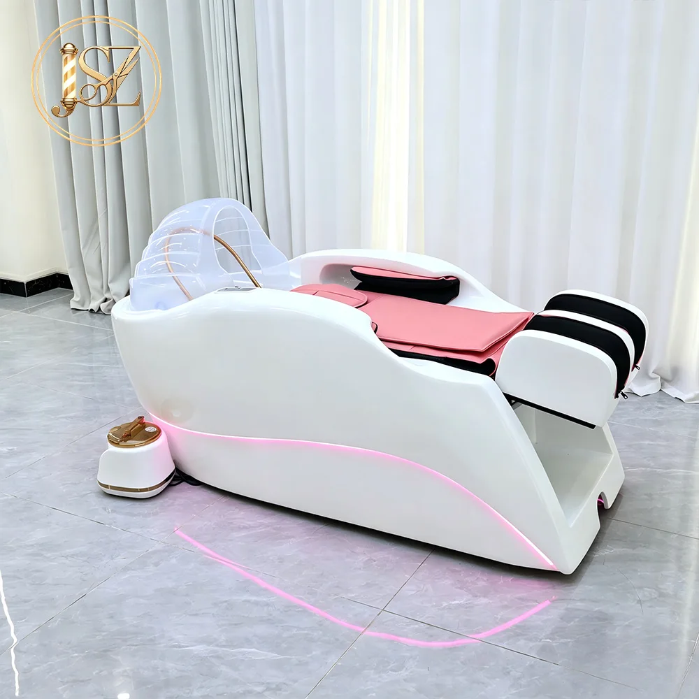 

Electric Intelligent 4D Massage Head Spa Bed Water Circulation Hair Washing Shampoo Chair with Head Therapy