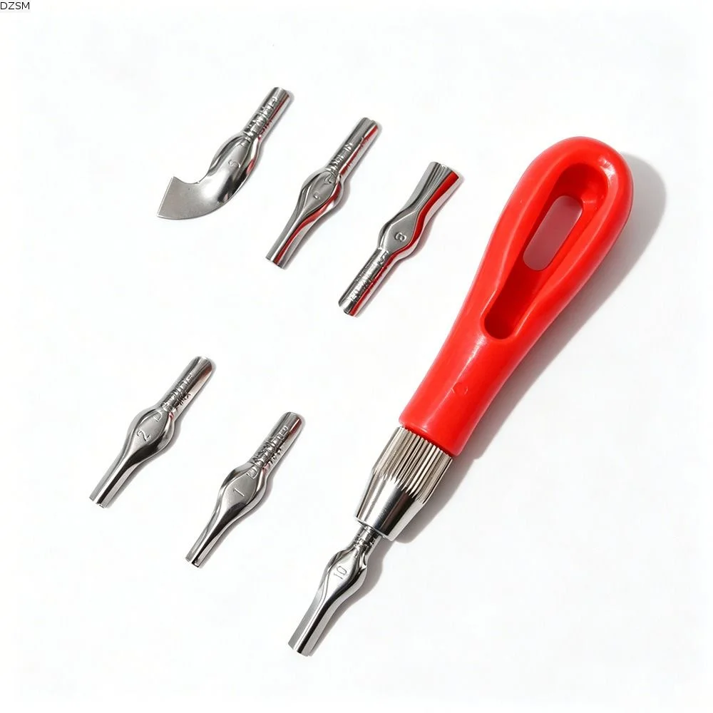 Printmaking Art Print Engraving Tools Ergonomic Stamp Maker Rubber Block Stamp Kit Multifunctional Professional