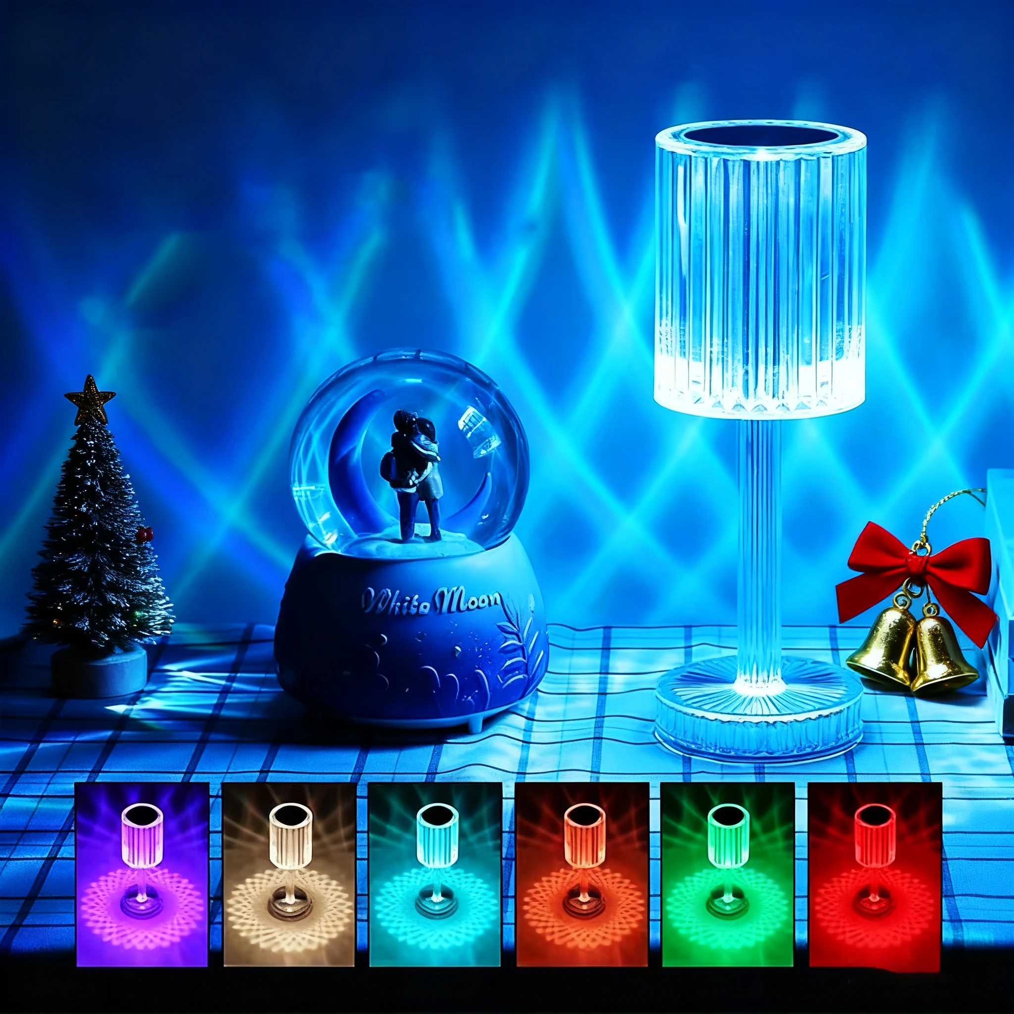 Gatsby Line Diamond Lamp, Kristallen Kolom, Hoogwaardige Slaapkamer Eettafellamp, Sfeer Cadeaulamp, Bedlampje