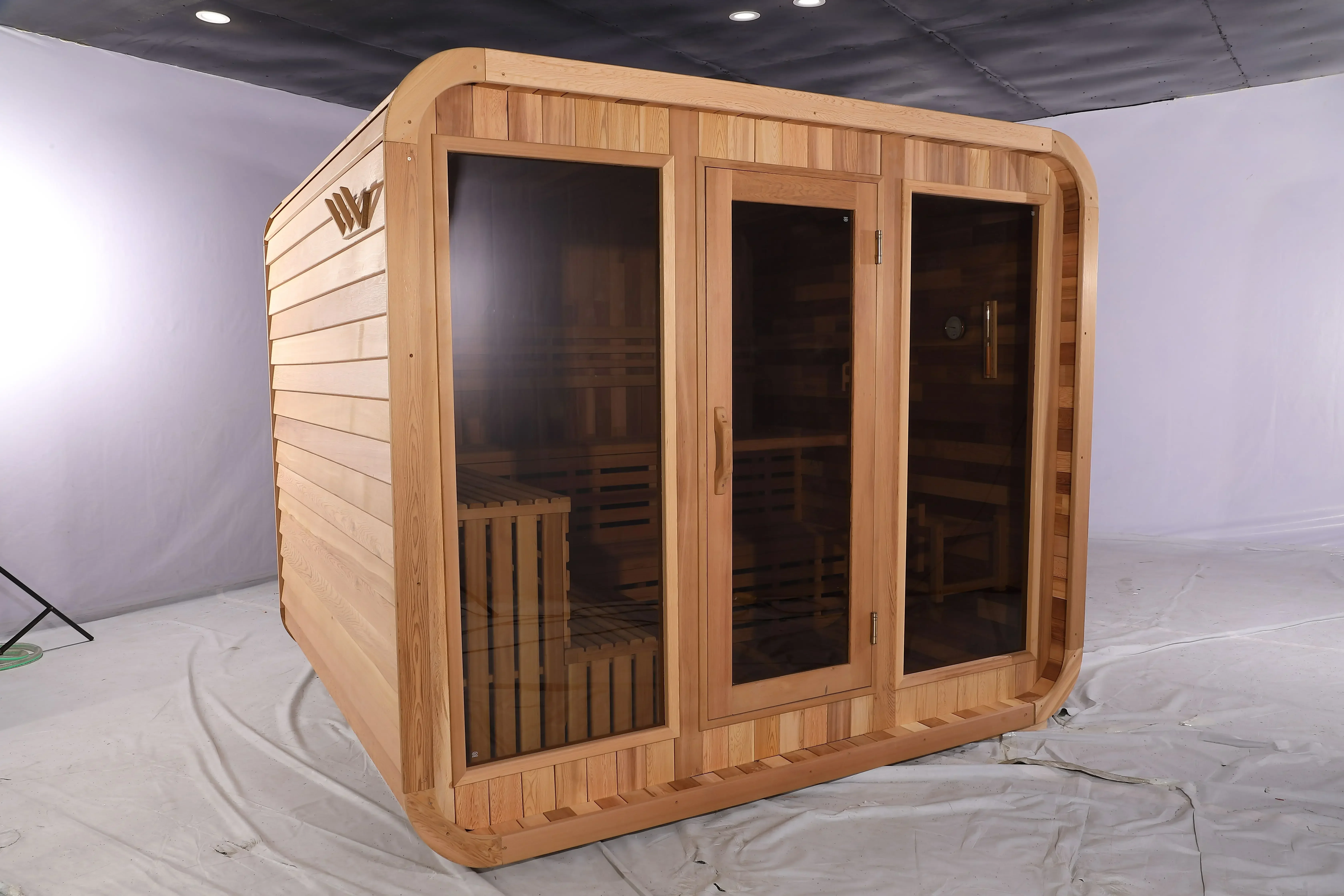 Steam sauna wood outdoor sauna steam room sauna wholesale