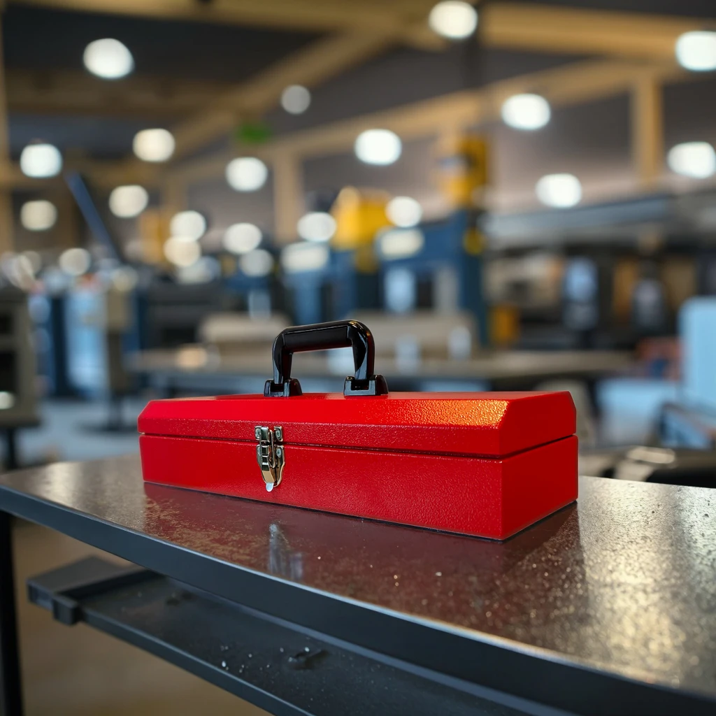 

CHNSMILE Simple Large Metal Multifunctional Tool Box With Handle Factory Use Portable Toolbox