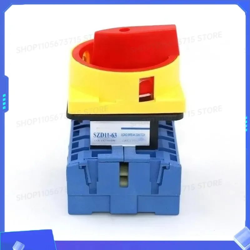 for SZD11-63/400010 63A 660V 4P 2 Position OFF ON Power Load Circuit Breaker Main Control Switch for Water Pump Application