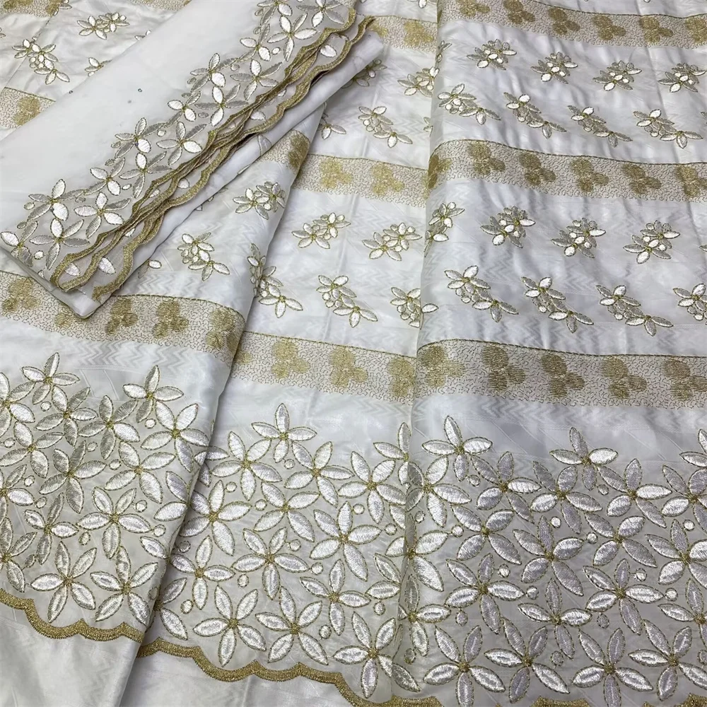 7yards Perfumed High Quality African Bazin Riche Brode Fabric French Guinea Brocade Basin Fabric 100% Cotton Lace Fabric Clothes