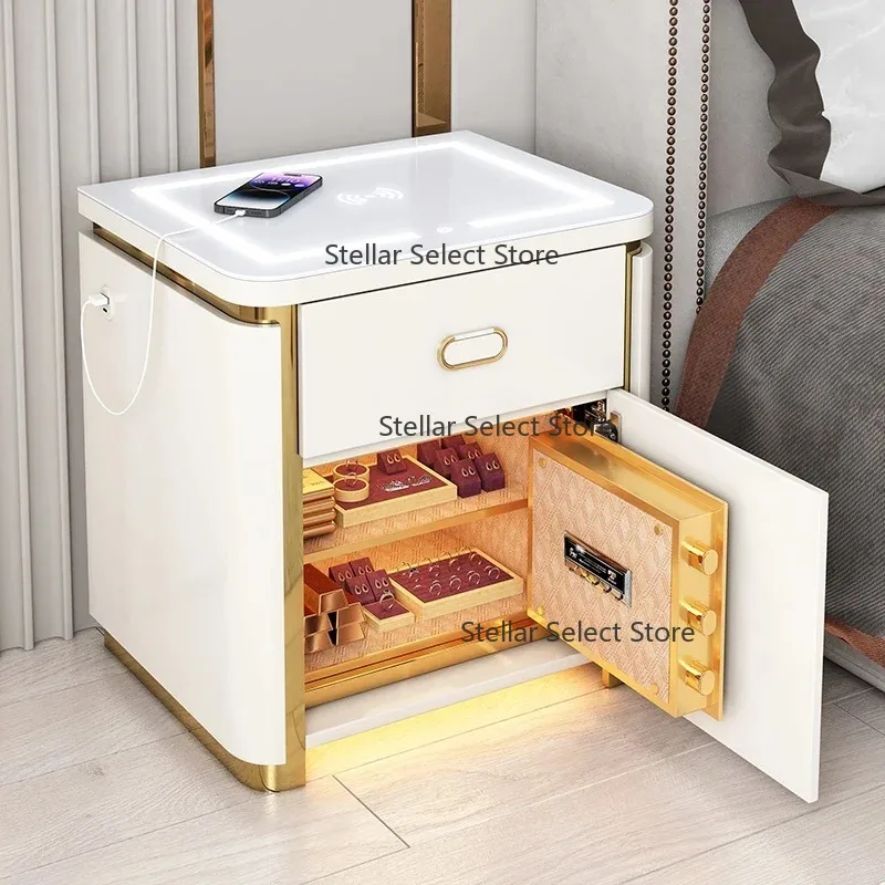 Customizable Room Furniture Nordic Bedside Table Chests Drawers  Cool Stuff Nightstands