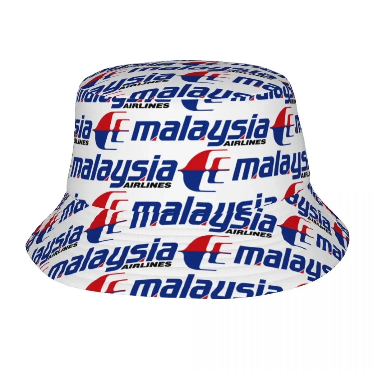 Malaysia Airlines (2) Sombrero panamá de cubo para niños, sombreros Bob para exteriores, sombreros de pescador frescos para verano, gorras de pesca Unisex