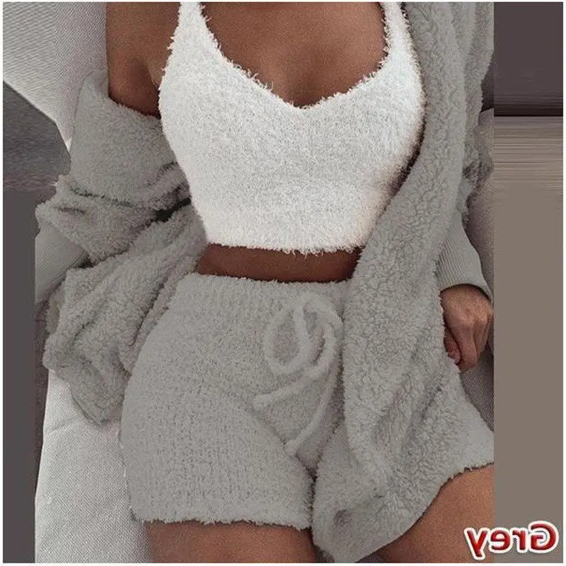 

Женский зимний комплект спортивной одежды для отдыха Long Sve, домашняя одежда, комплект футболок, удобная одежда для пижамы в комплекте