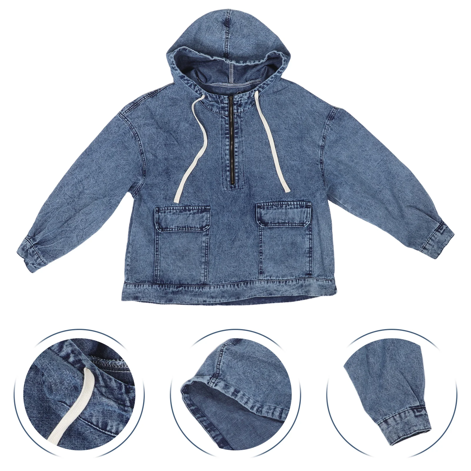 giacca-di-jeans-con-cappuccio-cappotto-di-jeans-blu-oversize-da-donna-manica-lunga-mezza-zip-moda-street-style-comfort-fit-abbigliamento-casual