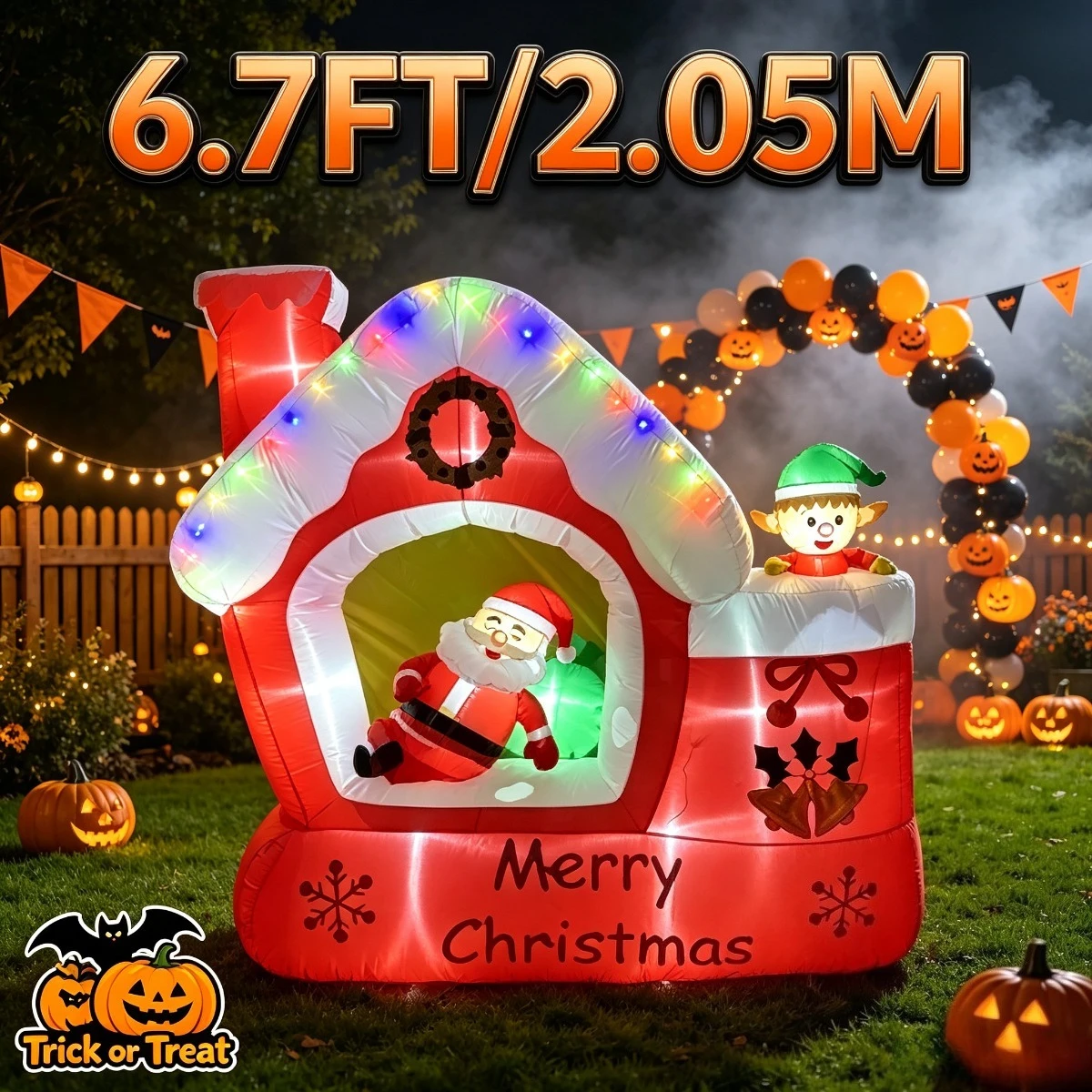 Décorations de Noël gonflables - Santa'S Elves Holiday Lighting & Decor Llc avis et prix