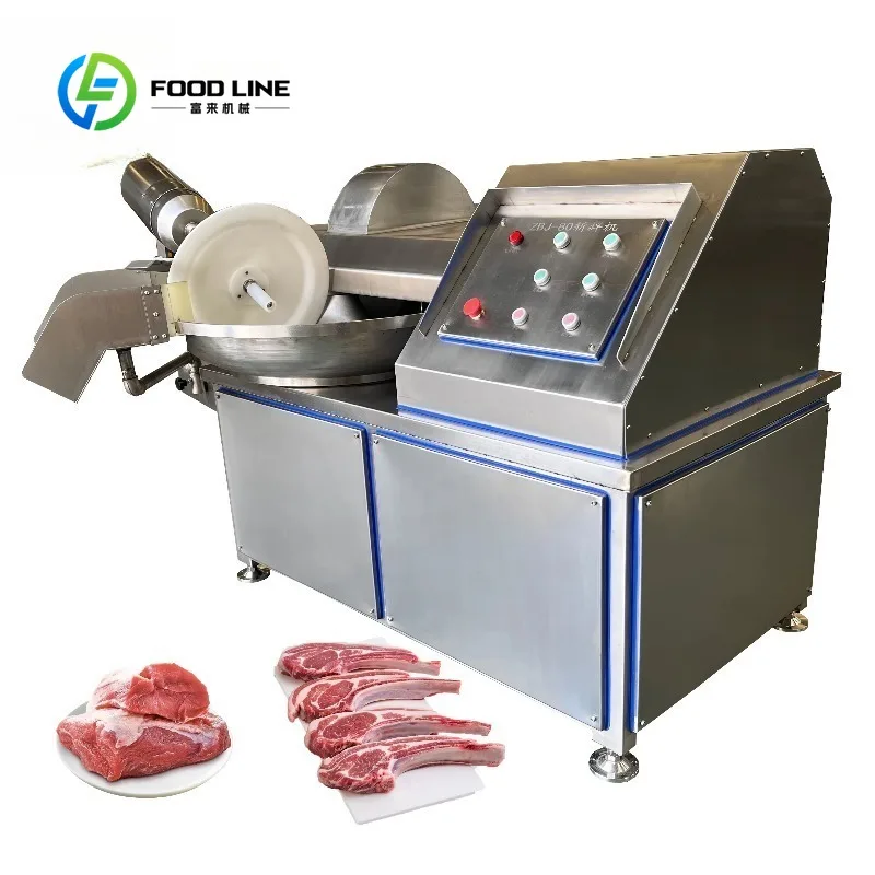 customized meat chopper food blender industrial high speed stainless steel mixing cutting machine for meat paste sausage making