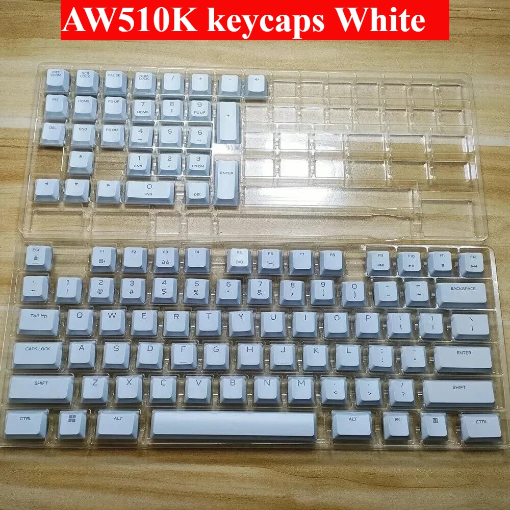 A full set Replacement keycaps for Dell Alienware AW Pro AW510K aw410K AW420K aw920k Multiple keycaps