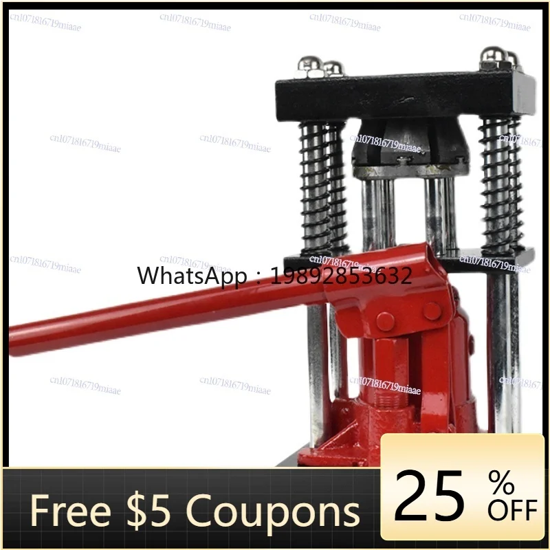 HH Dosing Pipe Pressure Device, Manual Portable Hydraulic Press, Pressing Machine
