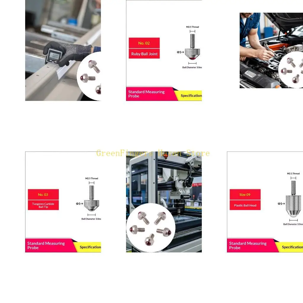 

Многофункциональный индикатор F68D, наконечник 2,5 мм, интерфейсный зонд для контроля качества в лаборатории мастерской