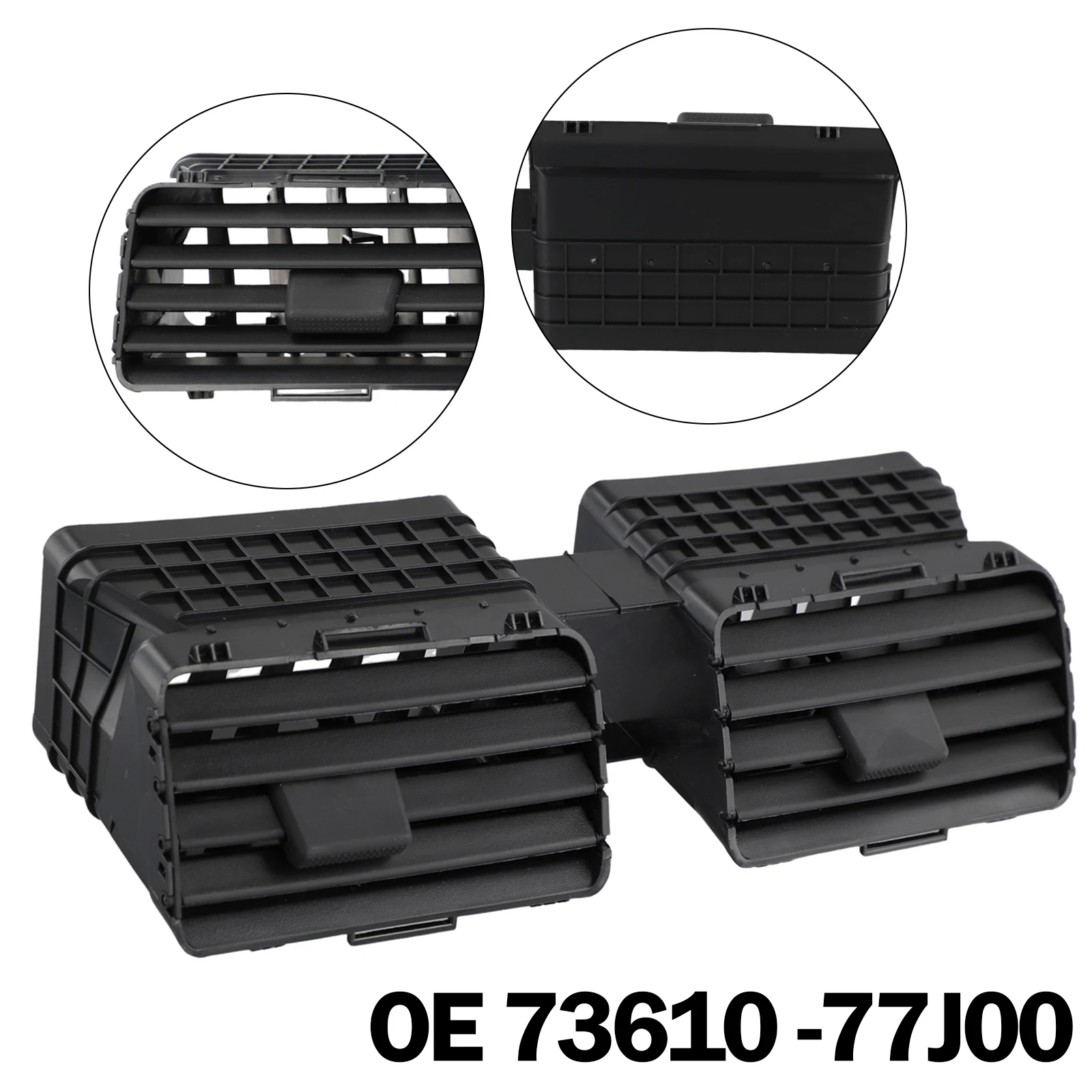 

Запчасти для выхода воздуха, центральная передняя панель, 1 шт. 73610-77J00, ABS для Suzuki Swift 2004-2010, новинка, высокое качество