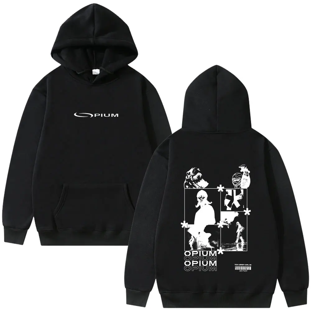 

Playboi Carti I AM MUSIC Opium Logo Hoodie Male Fashion Hip Hop Sportswear Men Women Rap Streetwear Unsiex Fleece Cotton Hoodies