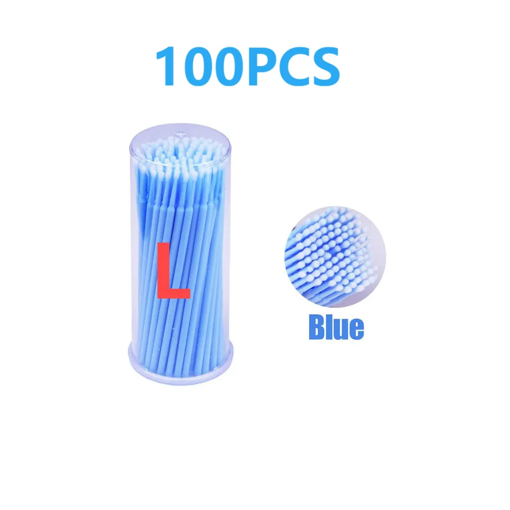 100pcs/bottle dental disposable micro brush applicator dental application brushing oral care dentist materials
