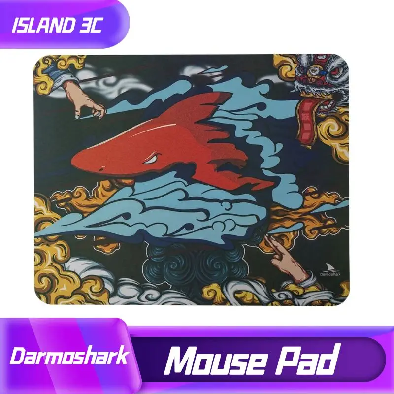 Darmoshark Mouse Equalizing Smooth Pad 480x400 MM Thin Noodles Rubber for Fps Esports Gamer Computer Keyboard Desk Pad