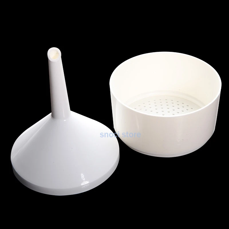 Plastic Detachable Filter Funnel Resistant corrosion Buchner Funnel Laboratory Filter Tool 55mm/70mm/90mm/110mm/150mm，1Piece