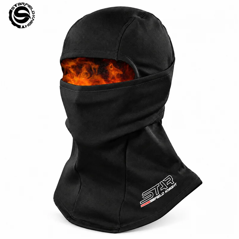 Star Field Knight Motorcycle Riding Mask Scarf New Balaclava Helmet Liner Winter Warm Windproof Breathable Freely Switch Wearing