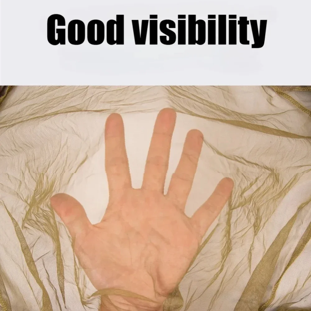 طارد البعوض في الهواء الطلق شبكة الشاش منع الحشرات ارتداء مقاومة تنفس الصيف ملابس طارد البعوض في الهواء الطلق