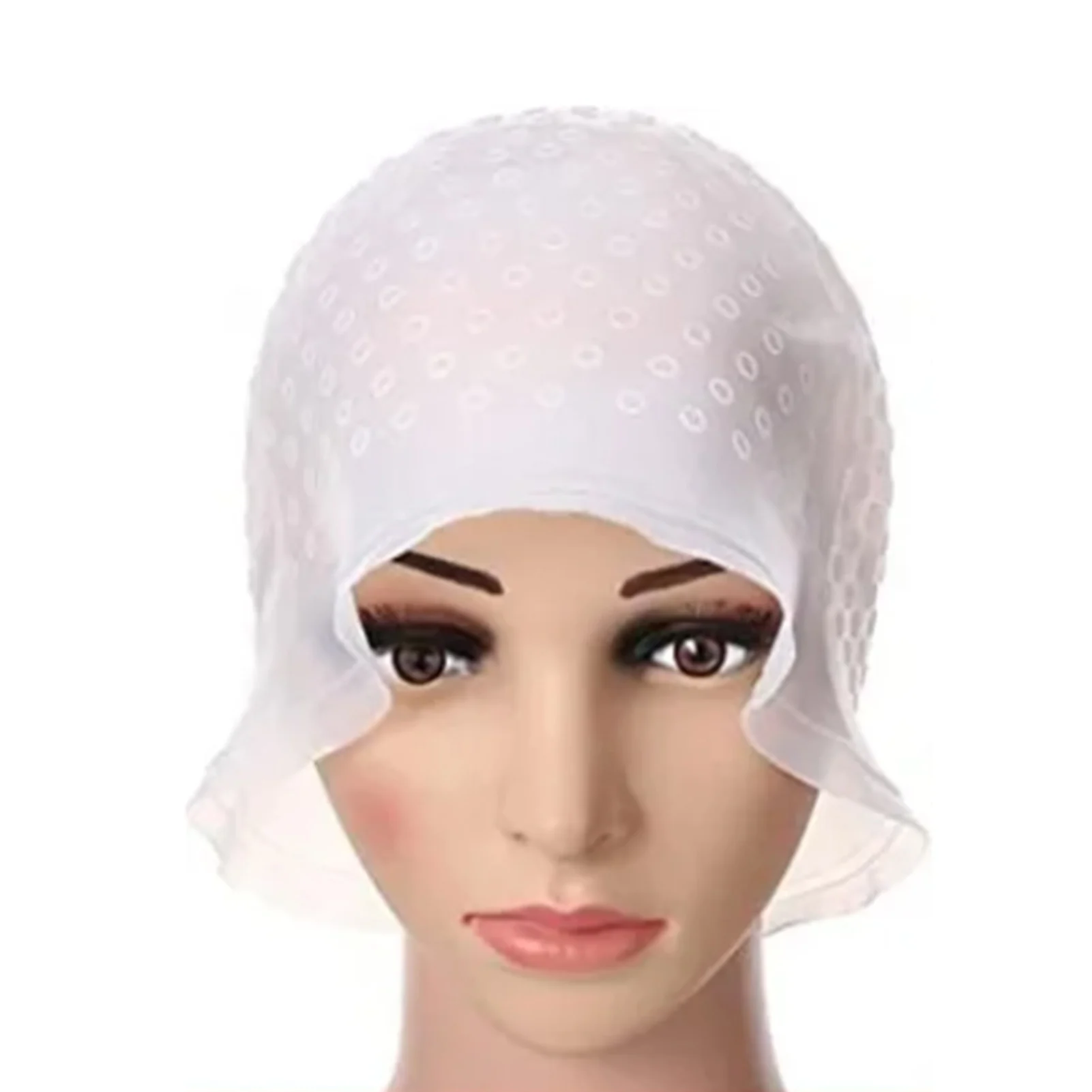 Hair Highlighting  Hair Coloring Highlighting  Silicone Salon Hair Dyeing  Hairdressing Styling Tool Transparent White