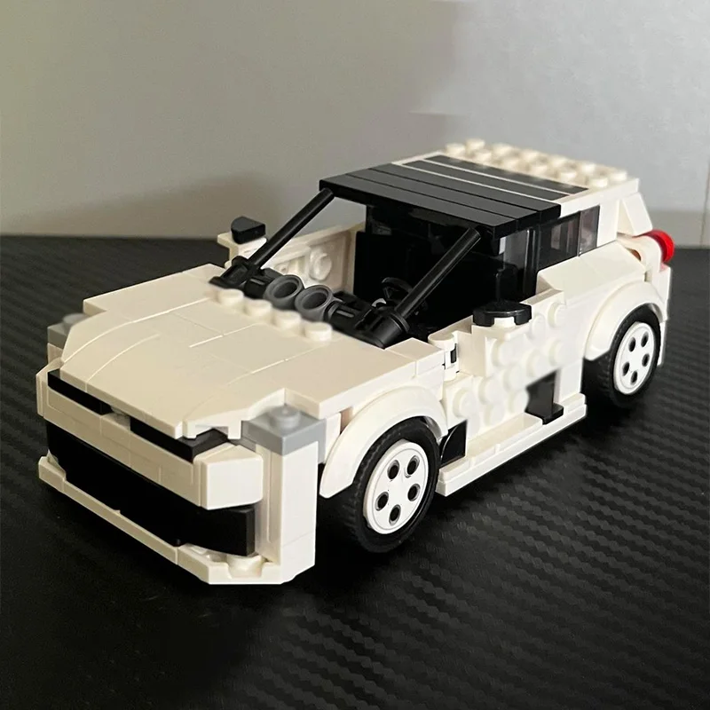 Speed Racing Car Model MOC Building Bricks Golf GTI W12-650 Sedan Modular Technology Children Holiday Gifts Assemble Toys Suit