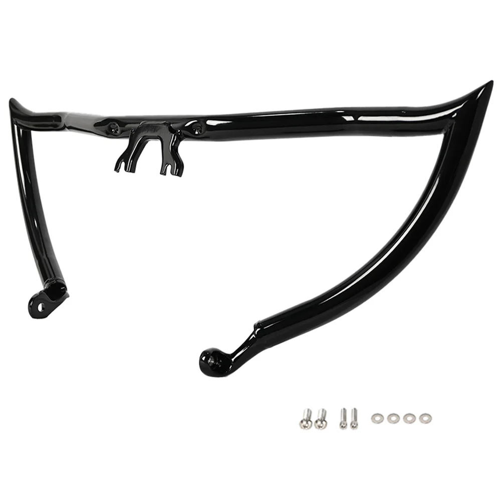 

Chrome Chopped Sharp Engine Guard Solid Steel Crash Bar Pumper for Harley Touring 2014-2025 Motorcycle Accessories
