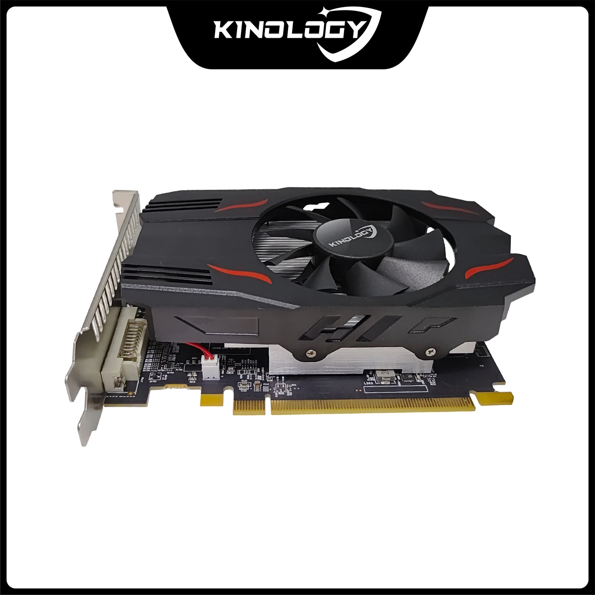 Imagem -02 - Kinology-placa Gráfica Amd Radeon Rx550 Gpu 4gb Gddr5 14nm Jogos para pc Desktop Vídeo Escritório Componentes do Computador 128 Bits rx 550