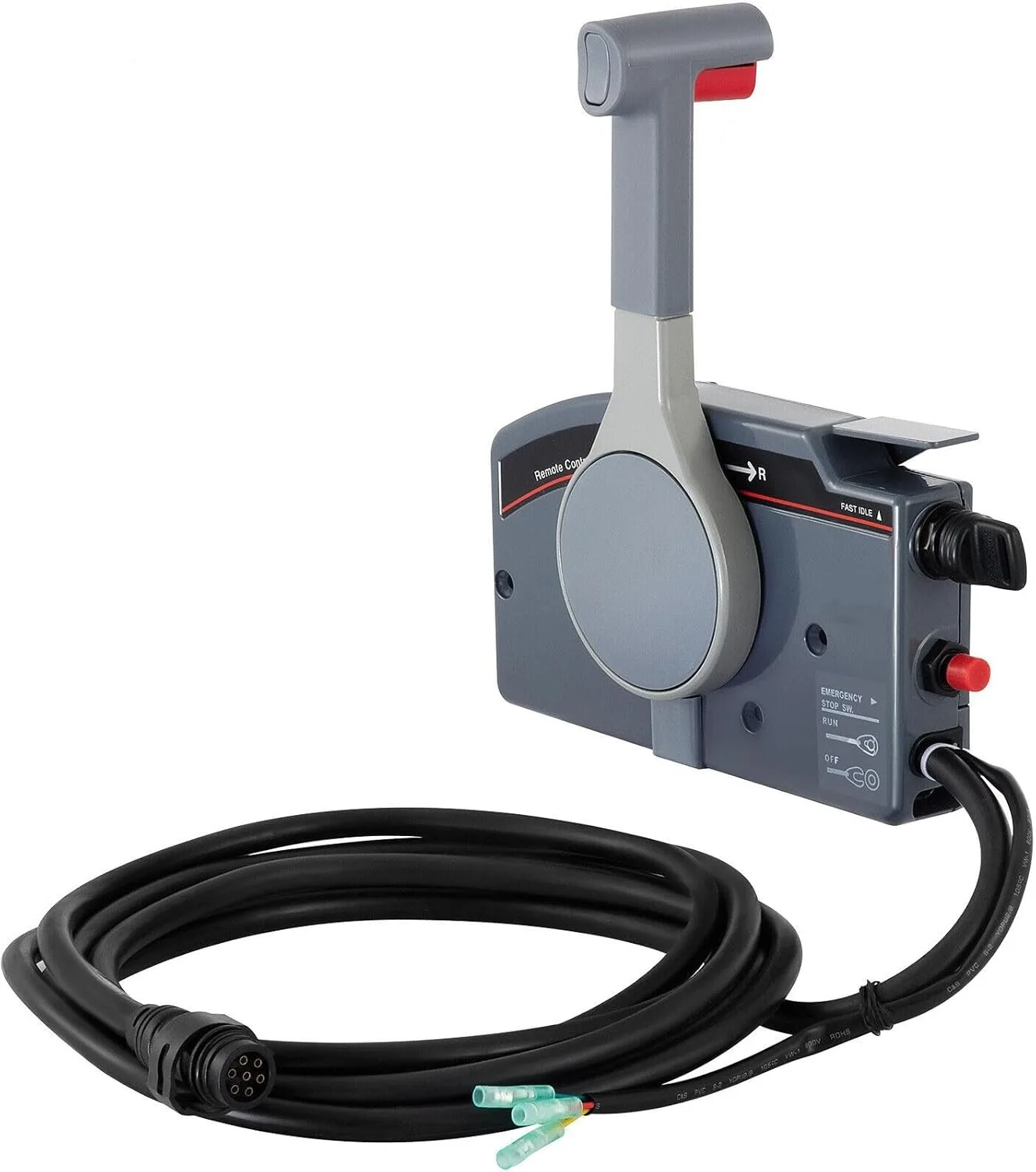 

Outboard 703 Ship Engine Side Installation Remote Control Box 703-48230-14 Condition 7PIN Push Open