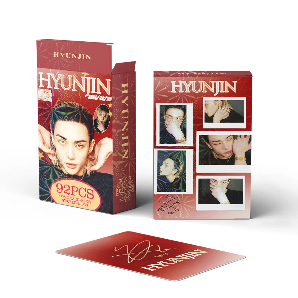 Felix 60+32PCS/SET KPOP STRAYKIDS Hyunjin Bang Chan high