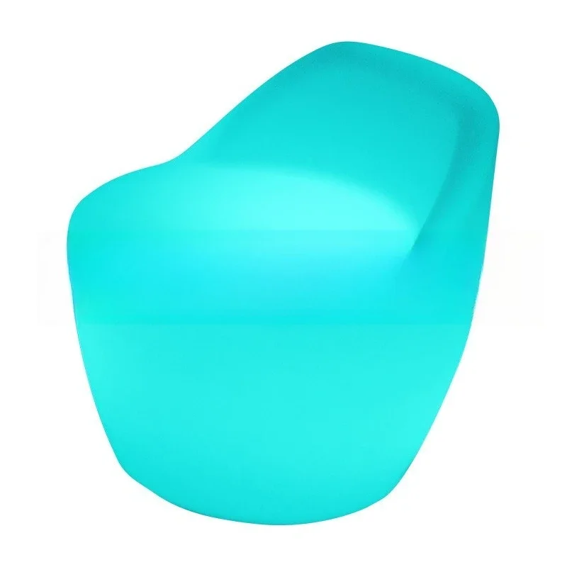 LED Light Up Chair Remote Control Waterproof Charging Outdoor Bar Furniture Plastic Light Stool