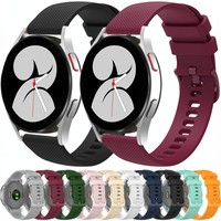 20mm 22mm Silicone Strap for Samsung Galaxy Watch 3/4/5/6/7/Gear S3 Huawei Watch 3/GT5 Pro 4 3 2 46mm Bracelet for Amzafit GTR 4