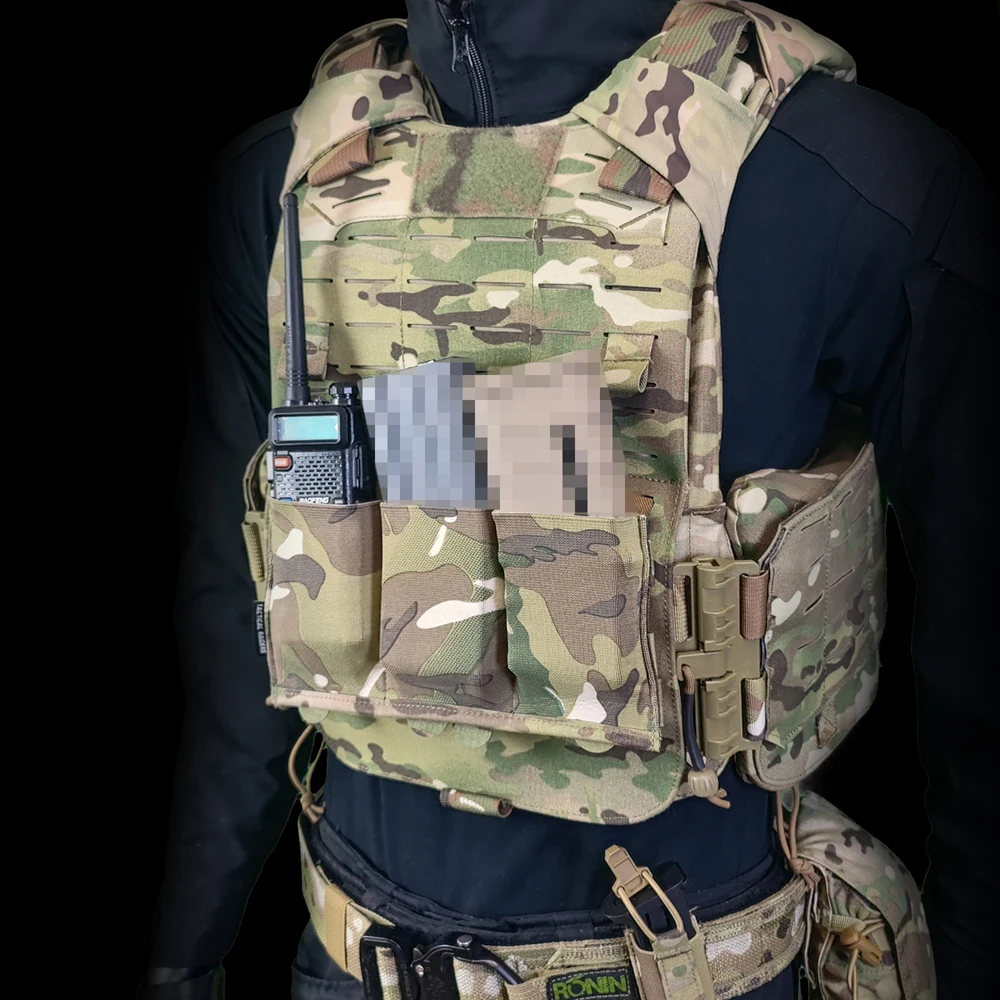 Tactical Elastic Magazine Bag, 5.56 single, Double, triple, Hunting Molle Magazine Bag