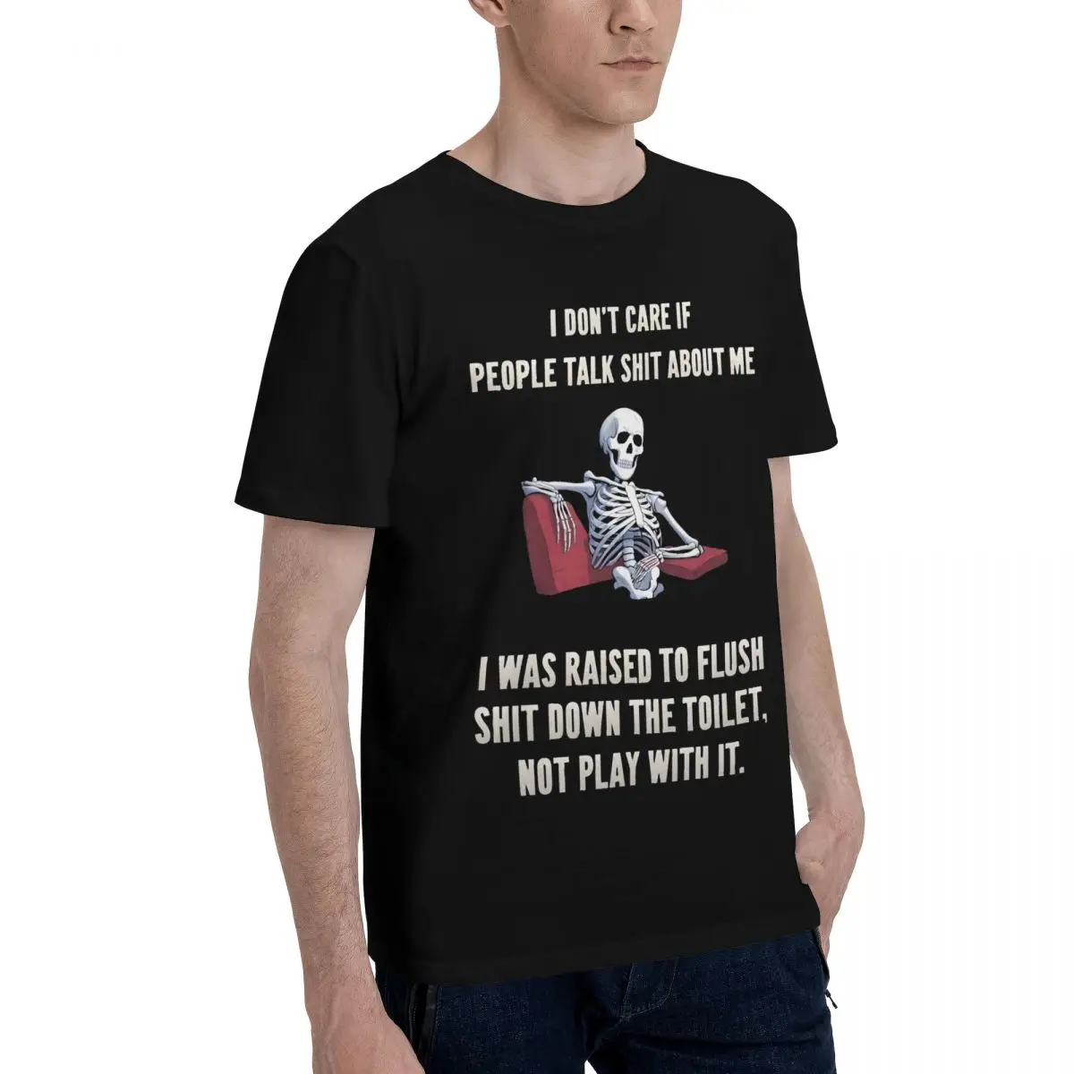 Motion Confident Skeleton Motivation Art Tees Championship Novelty High quality Home Eur Size