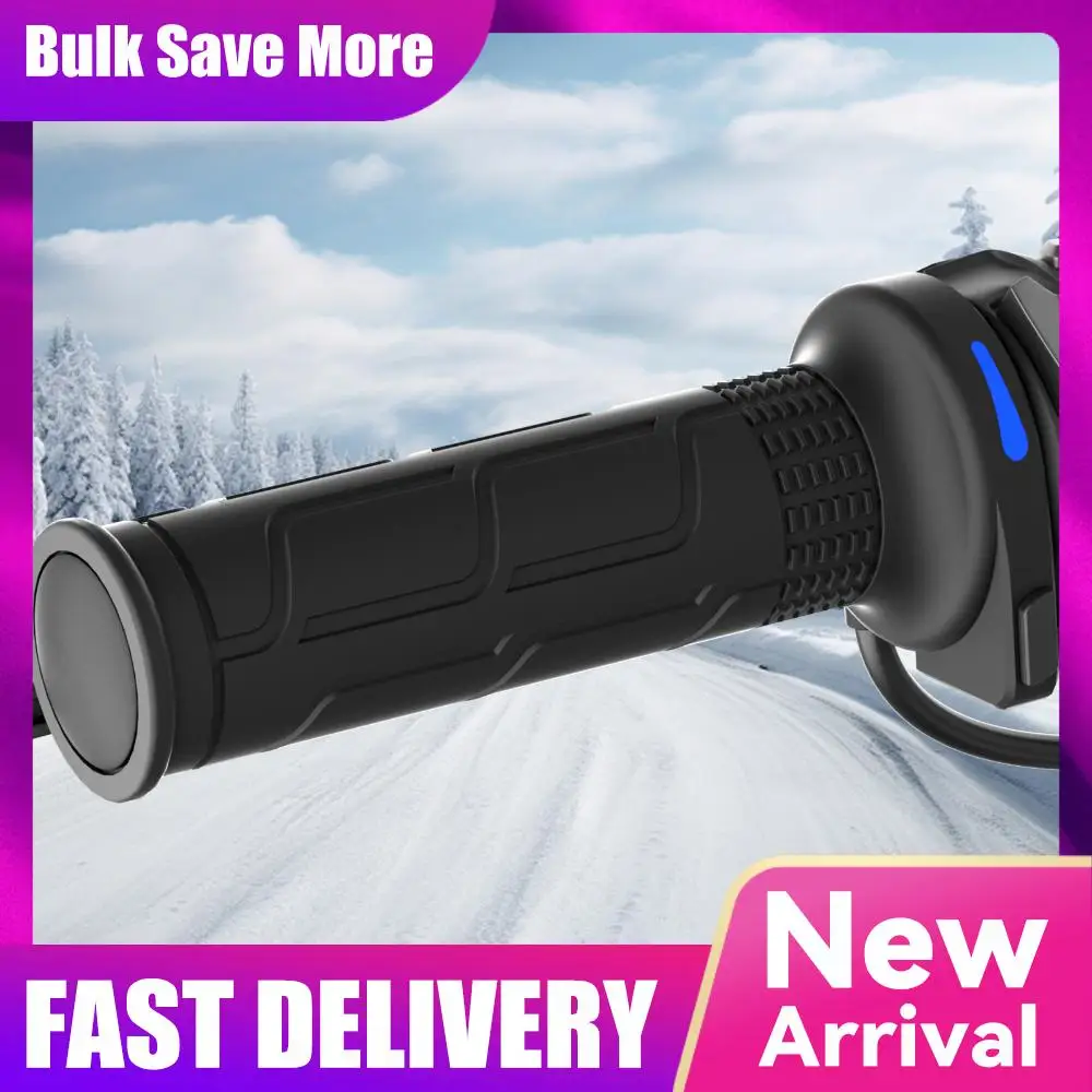 

1 Pair 12V 22mm Motorbike Hand Heated Grips Universal Motorcycle Hot Grips Temperature Adjustable Motorcycle Heated Hand Grips