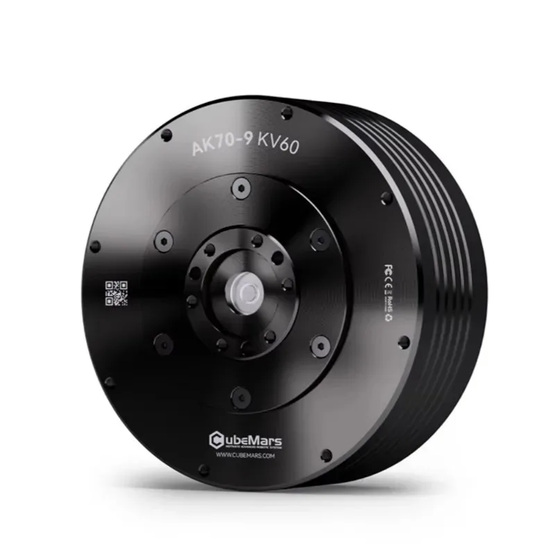 

CubeMars AK70-9 KV60 48V Brushless Servo Motor Flat Planetary Gear Humanoid Rob ot Motor with Encoder